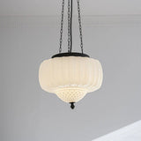 Moderne weiße minimalistische Hängelampe-Leuchtezauber