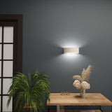 Keramik Wandleuchte Atena 30 Weiß Led Klassisch Design-Leuchtezauber