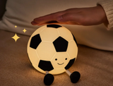 GlowKick Fußball-Silikon Nachtlicht-Leuchtezauber