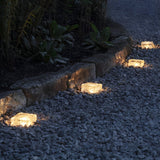 Quadratische Solarlampe-Leuchtezauber