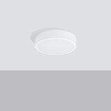 Plafond Onyx 30 Weiß Led Kompakte Weiße Led-Leuchte Für Kleine Räume-Leuchtezauber