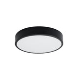 Plafond Onyx 40 Schwarz Led Stilvolle Schwarze Deckenlampe Mit 3000K Licht-Leuchtezauber