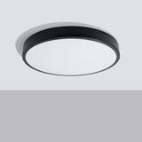Plafond Onyx 60 Schwarz Led Große Runde Led-Deckenlampe In Schwarz-Leuchtezauber