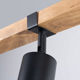 Plafond Fager 3 Schwarz Stilvolle 3-Flammige Lampe Mit Verstellbaren Spots-Leuchtezauber