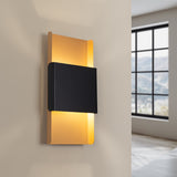 Wandlampe Durlin Gold-Schwarz Runde Wandlampe Mit Edlem Goldrahmen – Stilvolle Lichtquelle-Leuchtezauber