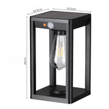 Säule Solarenergie Lampe-Leuchtezauber