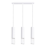LED Pendelleuchte Lami Lang 3-flammig Weiß – Modern & Elegant-Leuchtezauber