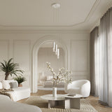 LED Pendelleuchte Lami Lang 3-flammig Weiß – Modern & Elegant-Leuchtezauber