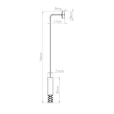 Wandleuchte Lami Weiß Elegante Wandlampe Mit Organischer Form Und Hellem Finish-Leuchtezauber