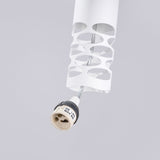 LED Pendelleuchte Liro 1-flammig Weiß – Skandinavischer Stil-Leuchtezauber