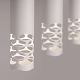 LED Pendelleuchte Liro Lang 3-flammig Weiß – Designleuchte-Leuchtezauber
