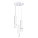 LED Pendelleuchte Liro 3-flammig Weiß – Modernes Design-Leuchtezauber