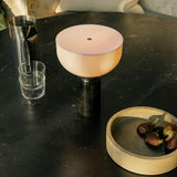 Daenery Marmor Tischlampe-Leuchtezauber