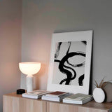 Daenery Marmor Tischlampe-Leuchtezauber