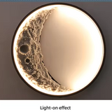 3D-Mond-Wandlampe für das Schlafzimmer-Leuchtezauber