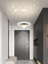 LunaNova LED Deckenleuchte mit Mond- und Sternenprojektion-Leuchtezauber