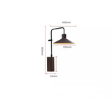 Aurelio Retro Outdoor Wandleuchte