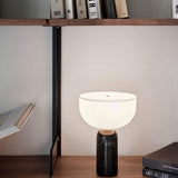 Daenery Marmor Tischlampe-Leuchtezauber