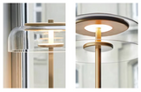 Aurélo – Designer Tischlampe aus Glas mit LED & Postmodernem Stil-Leuchtezauber