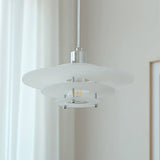 Moderne UFO-förmige Kronleuchter-Vintage-Hängelampe-Leuchtezauber