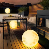 Mondlampe | Gartenlampe in Form eines Mondes-Leuchtezauber