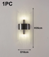 LUXARÉ CrystalLine Wandlamp-Leuchtezauber