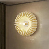 Moderne kreative Schlafzimmer-Wandlampe aus Kunstharz-Leuchtezauber