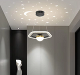 LunaNova LED Deckenleuchte mit Mond- und Sternenprojektion-Leuchtezauber