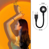 SunGlow USB Sunset LED Projektor-Leuchtezauber