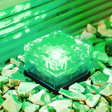 Quadratische Solarlampe-Leuchtezauber