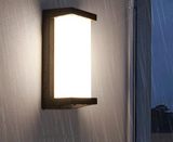 SENSOLUX Radar Bewegungsmelder LED Außenwandleuchte-Leuchtezauber