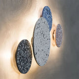 Skandinavische einfache Gang-Treppenlampe, Terrazzo-Wandlampe-Leuchtezauber