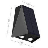 LED-Solar-Wandleuchte-Leuchtezauber