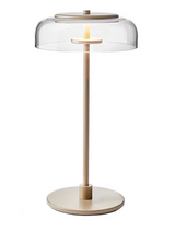 Aurélo – Designer Tischlampe aus Glas mit LED & Postmodernem Stil-Leuchtezauber