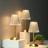 Classic Gold Kristall Tischlampe-Leuchtezauber