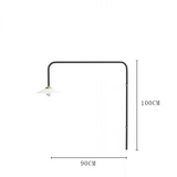 Nordic Designer Industrielle Wandleuchte