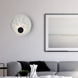 Runde Mondkugel-Wandleuchte für das Schlafzimmer-Leuchtezauber