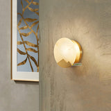 Skandinavische minimalistische Marmor-Wandlampe-Leuchtezauber