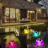 SOLAFLARE Schwimmende Solar Poolbeleuchtung-Leuchtezauber
