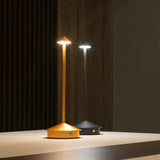 LumaTouch – Wiederaufladbare LED-Tischlampe mit Stufenloser Dimmung-Leuchtezauber