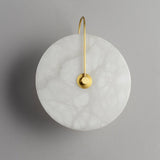 Beruhigende Alabaster-LED-Wandleuchte-Leuchtezauber