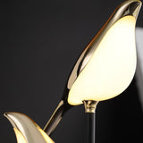 BirdLamp – Stilvolle LED-Tischlampe mit goldenem Vogel-Design-Leuchtezauber