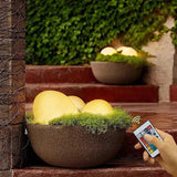 Cobblestone Gartenlampe-Leuchtezauber