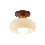 Kleine weiße Vintage-Deckenlampe für den Flur-Leuchtezauber