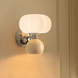 Moderne LED-Wandlampen Creme-Leuchtezauber