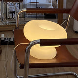 Moderne Glas-Donut-Tischlampe-Leuchtezauber