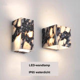 LUMARIS MarbleGlow LED Wandleuchte-Leuchtezauber
