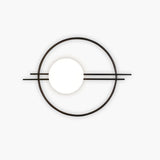 Moderne LED-Wandleuchte Eclipse-Leuchtezauber