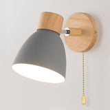 Yadiel - Skandinavische Hängewandlampe aus Holz-Leuchtezauber