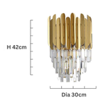 Mini-Kronleuchter-Wandlampe-Leuchtezauber